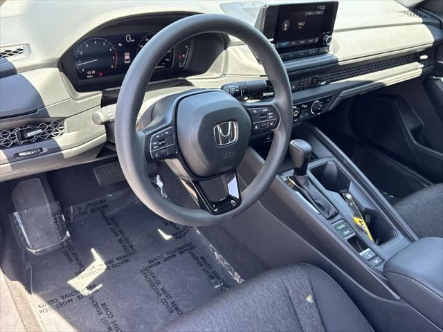 used 2025 Honda Accord car, priced at $28,500