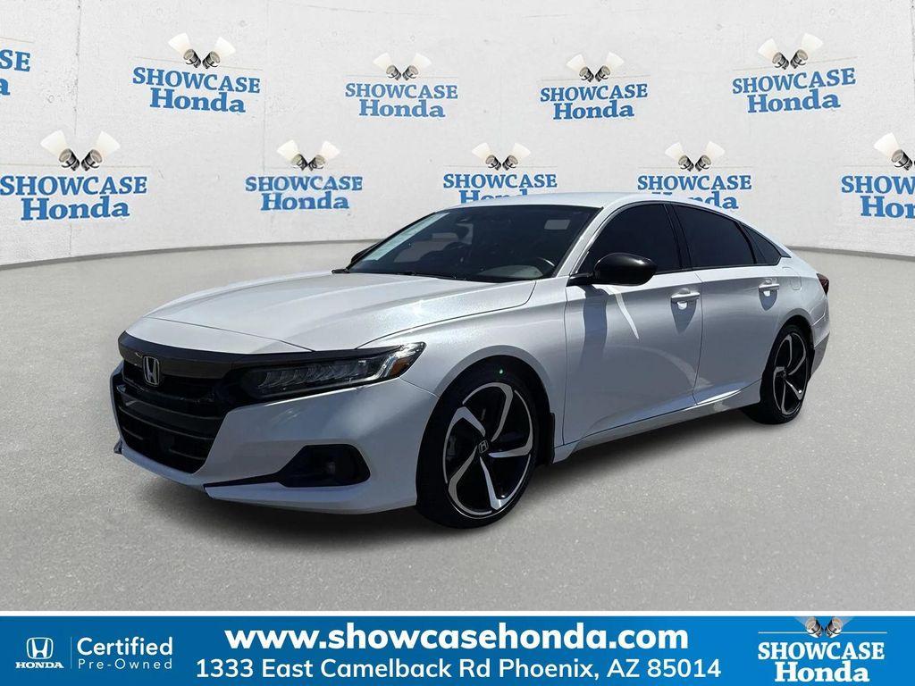 used 2021 Honda Accord car, priced at $23,200
