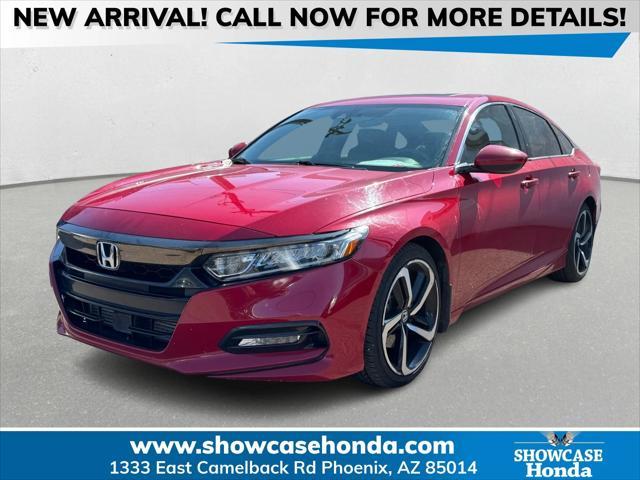 used 2018 Honda Accord car, priced at $19,300