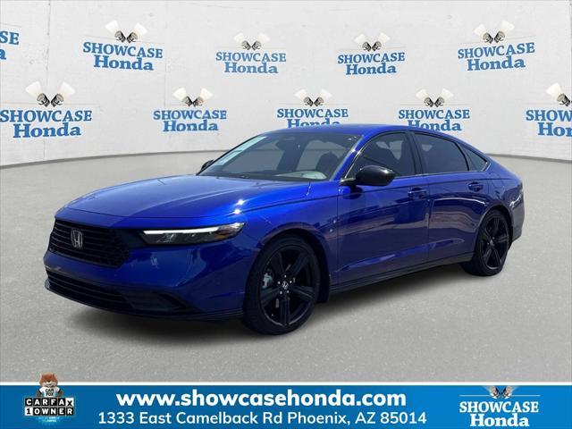 used 2023 Honda Accord Hybrid car, priced at $28,200