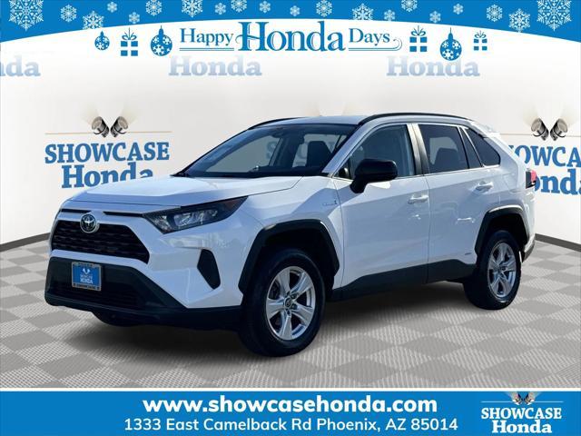 used 2021 Toyota RAV4 Hybrid car, priced at $25,400