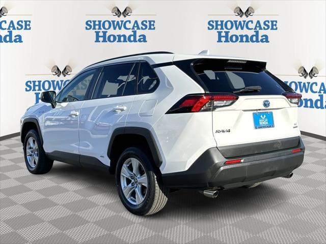 used 2021 Toyota RAV4 Hybrid car, priced at $25,400