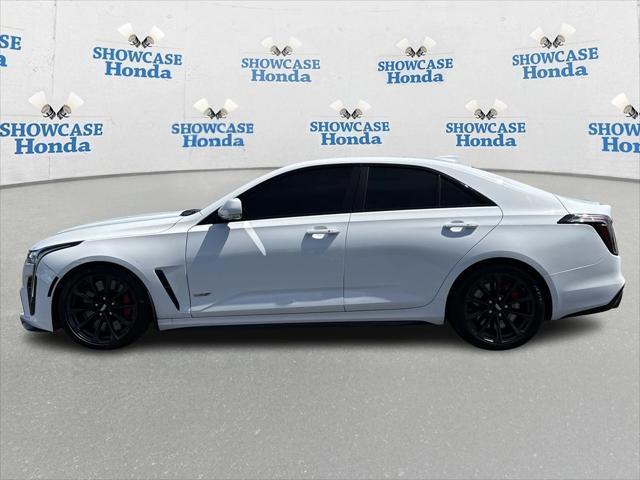 used 2023 Cadillac CT4-V car, priced at $55,500