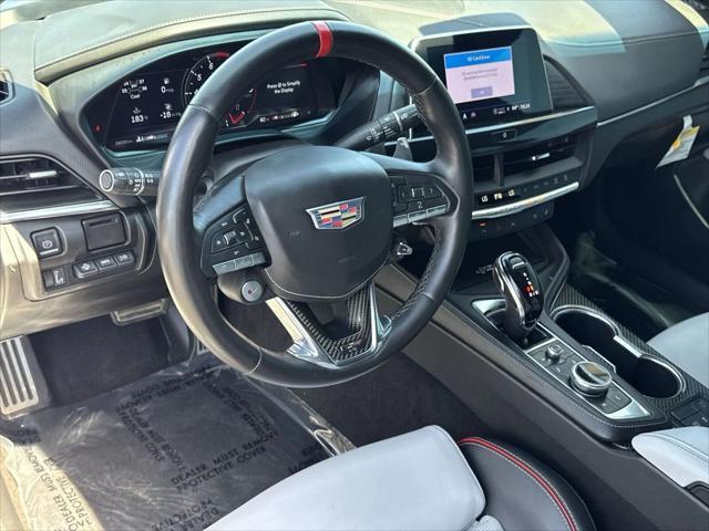 used 2023 Cadillac CT4-V car, priced at $55,500
