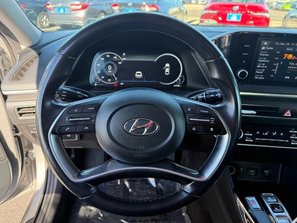used 2021 Hyundai Sonata car, priced at $16,700