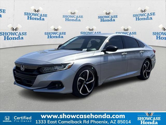 used 2021 Honda Accord car, priced at $24,400