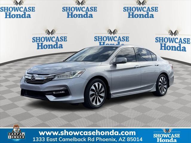 used 2017 Honda Accord Hybrid car, priced at $17,400