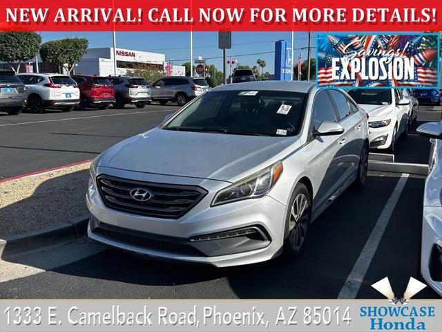 used 2015 Hyundai Sonata car, priced at $13,600