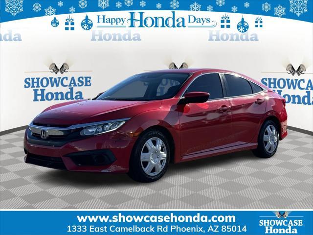 used 2018 Honda Civic car, priced at $14,400