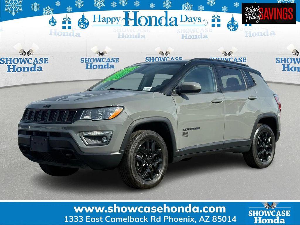 used 2021 Jeep Compass car, priced at $13,900