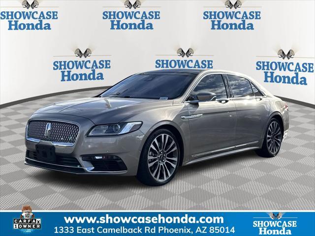 used 2019 Lincoln Continental car, priced at $29,998