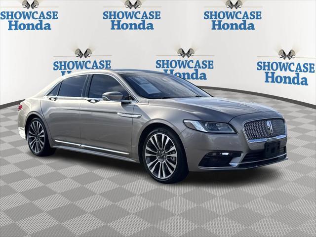 used 2019 Lincoln Continental car, priced at $29,998