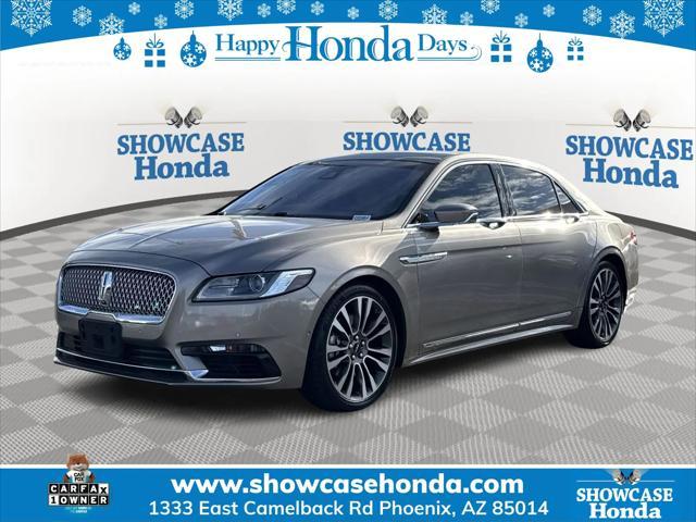 used 2019 Lincoln Continental car, priced at $28,998