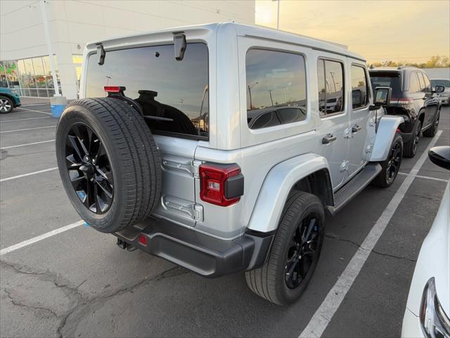 used 2022 Jeep Wrangler Unlimited 4xe car, priced at $29,200