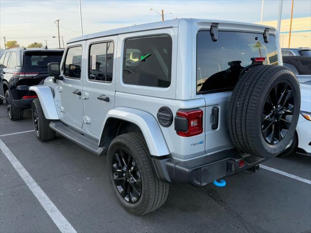 used 2022 Jeep Wrangler Unlimited 4xe car, priced at $29,200