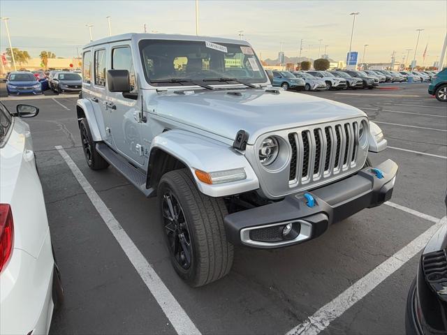 used 2022 Jeep Wrangler Unlimited 4xe car, priced at $29,200