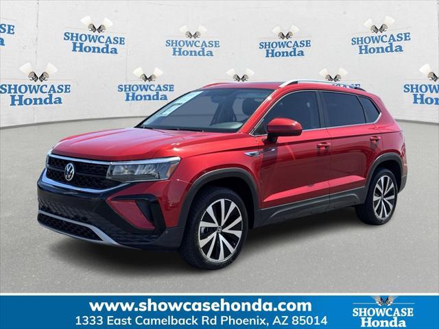 used 2022 Volkswagen Taos car, priced at $19,800