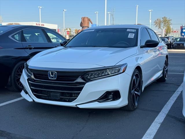 used 2022 Honda Accord Hybrid car, priced at $25,900