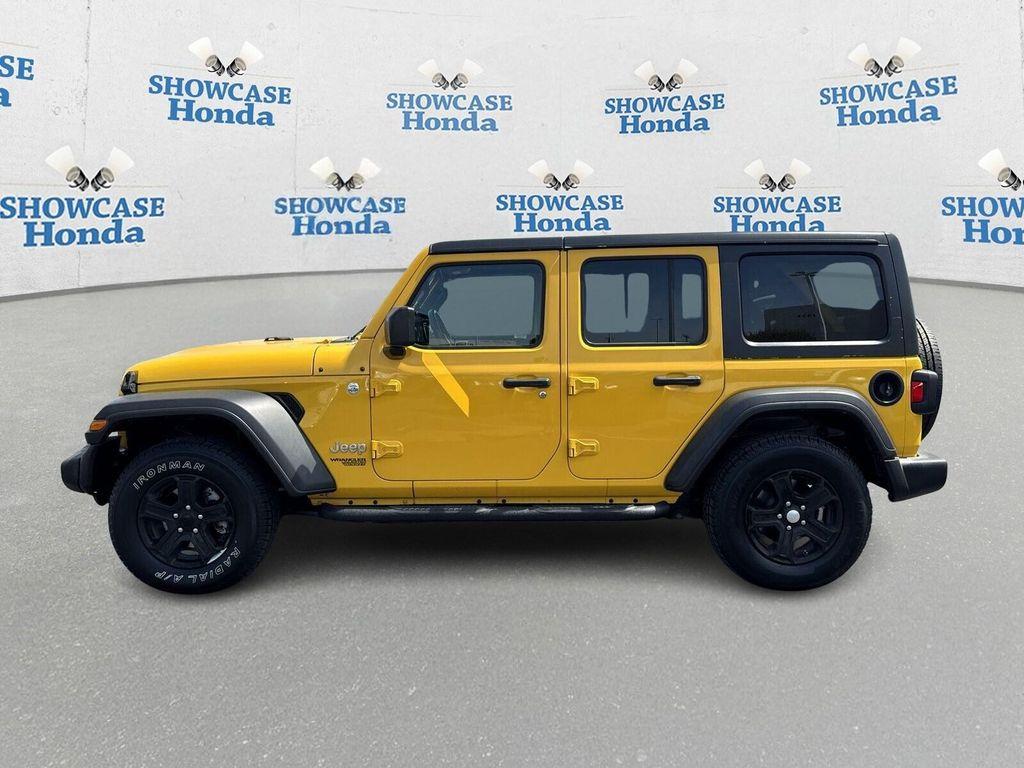 used 2020 Jeep Wrangler Unlimited car, priced at $21,400