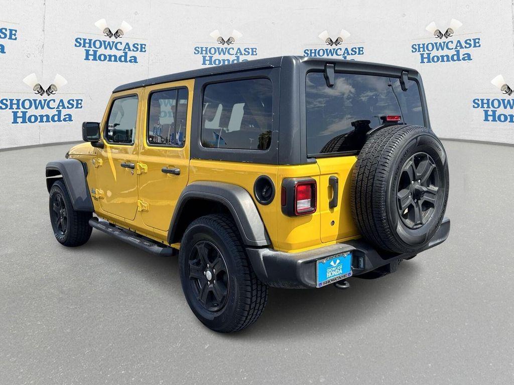 used 2020 Jeep Wrangler Unlimited car, priced at $21,400