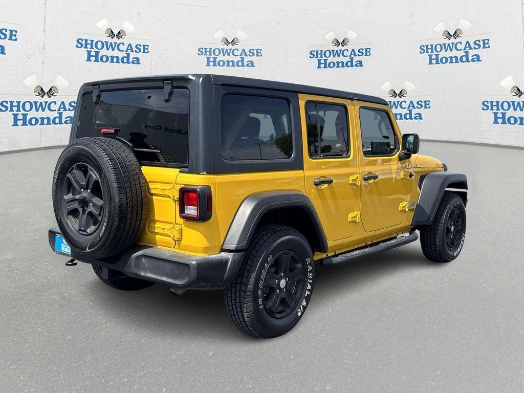 used 2020 Jeep Wrangler Unlimited car, priced at $21,400