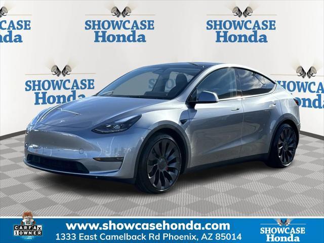 used 2024 Tesla Model Y car, priced at $42,400