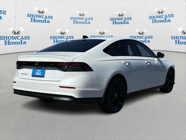 new 2025 Honda Accord car, priced at $30,998