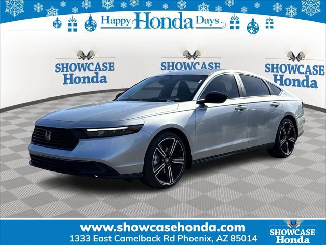 new 2025 Honda Accord Hybrid car, priced at $33,490