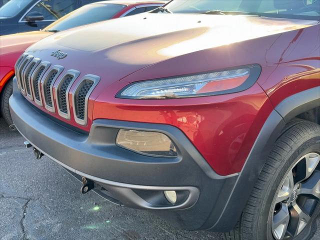 used 2015 Jeep Cherokee car, priced at $14,200