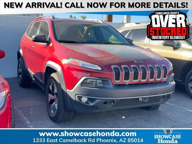 used 2015 Jeep Cherokee car, priced at $14,200