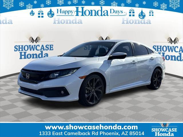 used 2019 Honda Civic car, priced at $18,600