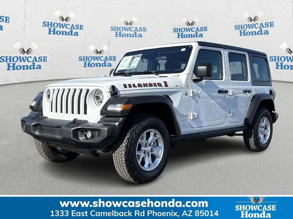 used 2021 Jeep Wrangler Unlimited car, priced at $29,300