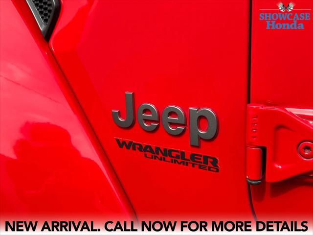 used 2022 Jeep Wrangler Unlimited car, priced at $36,700