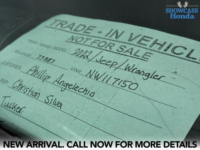 used 2022 Jeep Wrangler Unlimited car, priced at $36,700