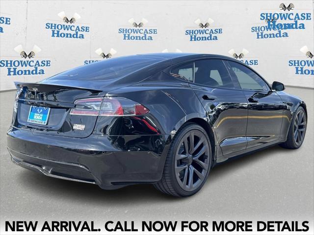 used 2021 Tesla Model S car, priced at $51,900