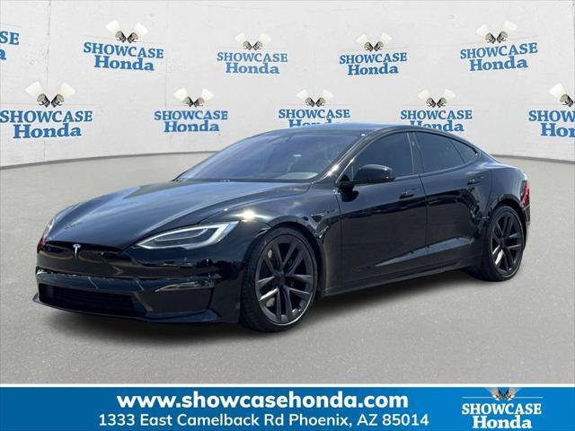 used 2021 Tesla Model S car, priced at $50,500