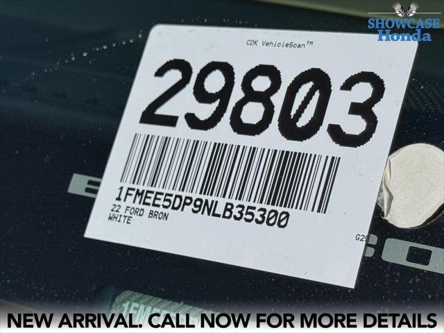 used 2022 Ford Bronco car, priced at $49,900