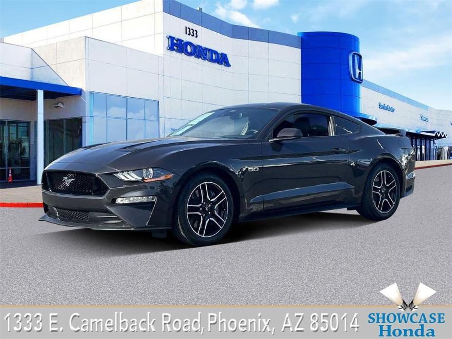 used 2022 Ford Mustang car, priced at $39,400
