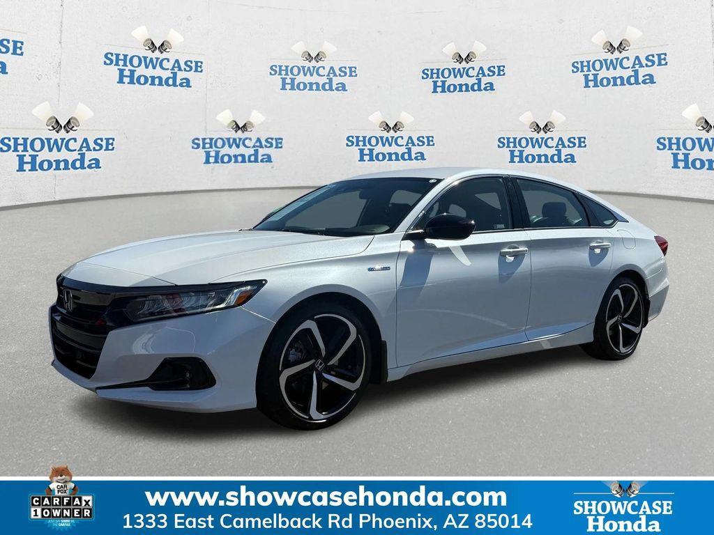 used 2022 Honda Accord Hybrid car, priced at $27,300