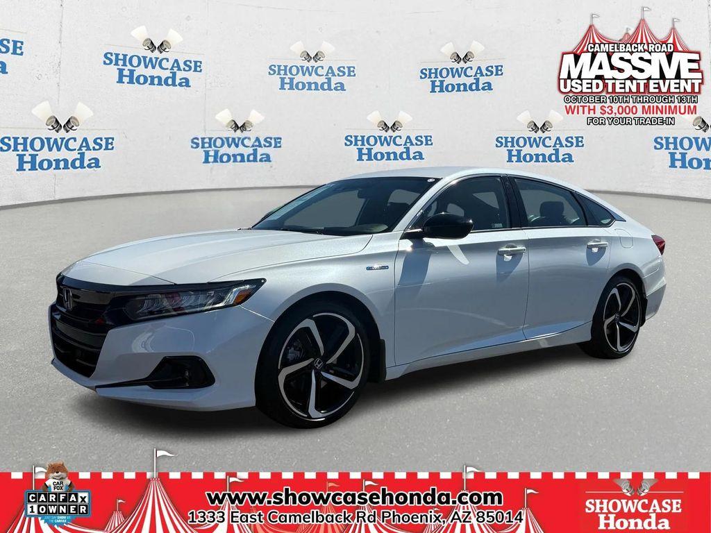 used 2022 Honda Accord Hybrid car, priced at $25,700