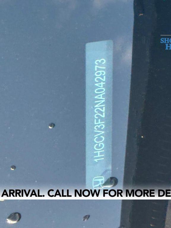 used 2022 Honda Accord Hybrid car, priced at $27,900