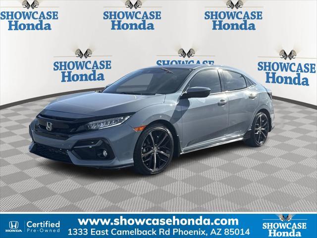 used 2020 Honda Civic car, priced at $26,600