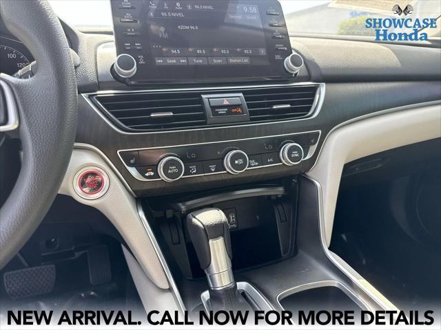 used 2019 Honda Accord car, priced at $22,500