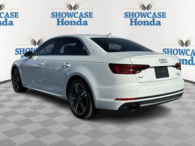 used 2018 Audi A4 car, priced at $18,300