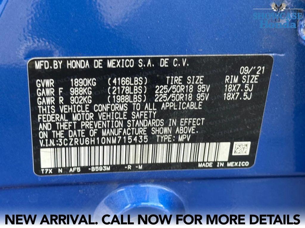 used 2022 Honda HR-V car, priced at $21,400
