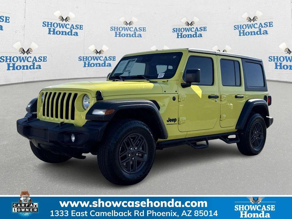 used 2024 Jeep Wrangler car, priced at $32,098