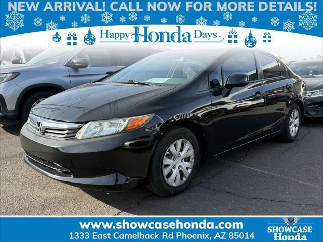 used 2012 Honda Civic car, priced at $8,900