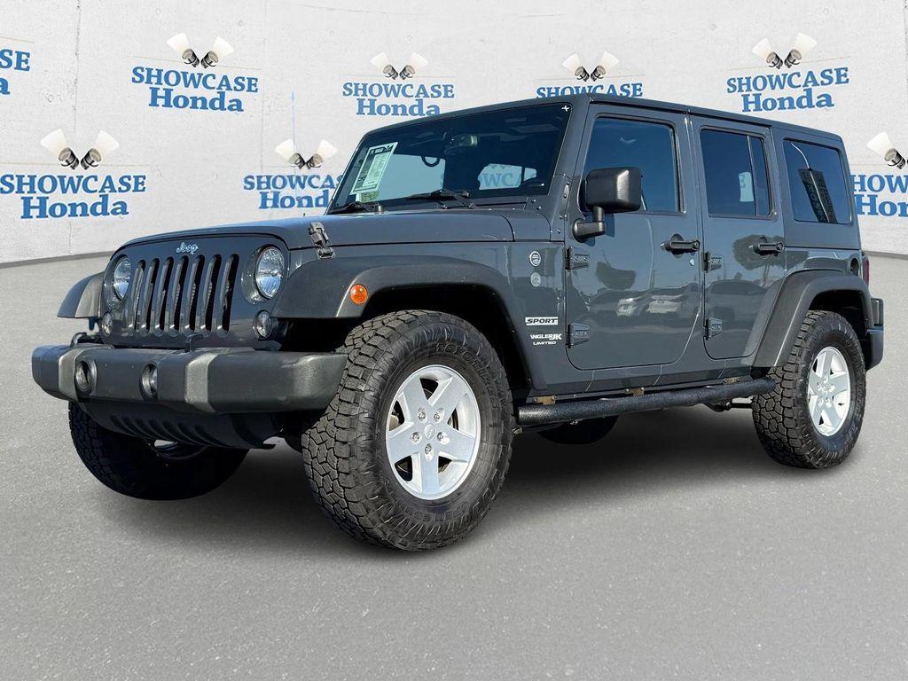 used 2018 Jeep Wrangler JK Unlimited car, priced at $18,998
