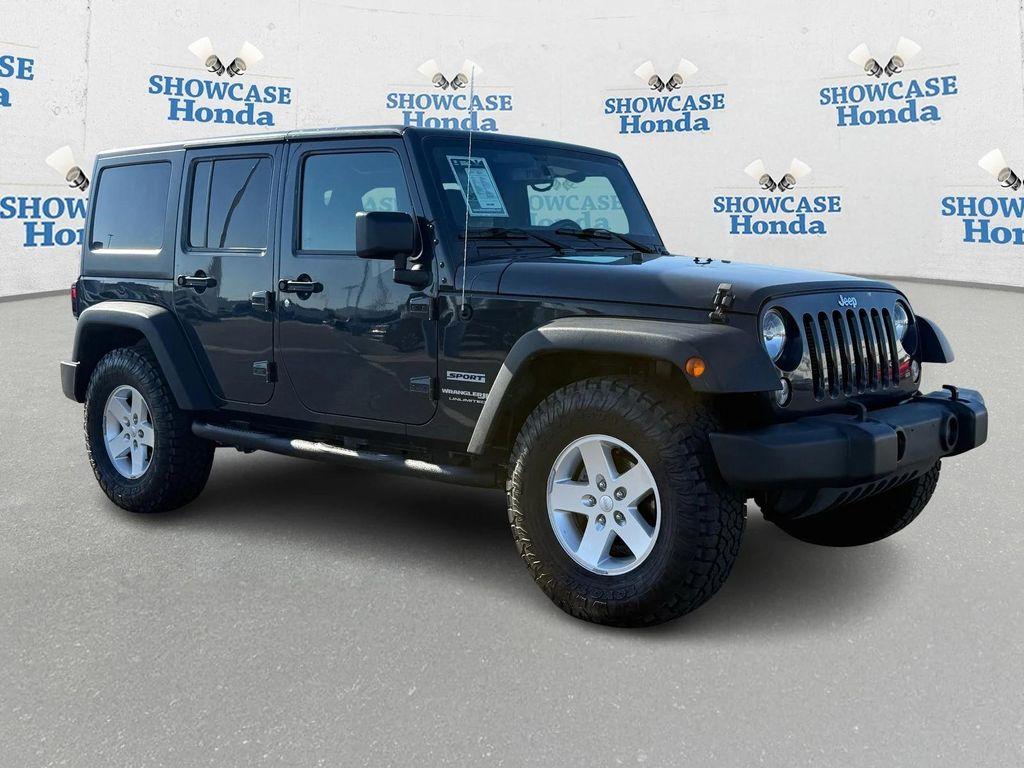 used 2018 Jeep Wrangler JK Unlimited car, priced at $18,998