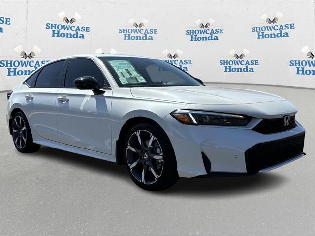 new 2025 Honda Civic Hybrid car, priced at $31,854